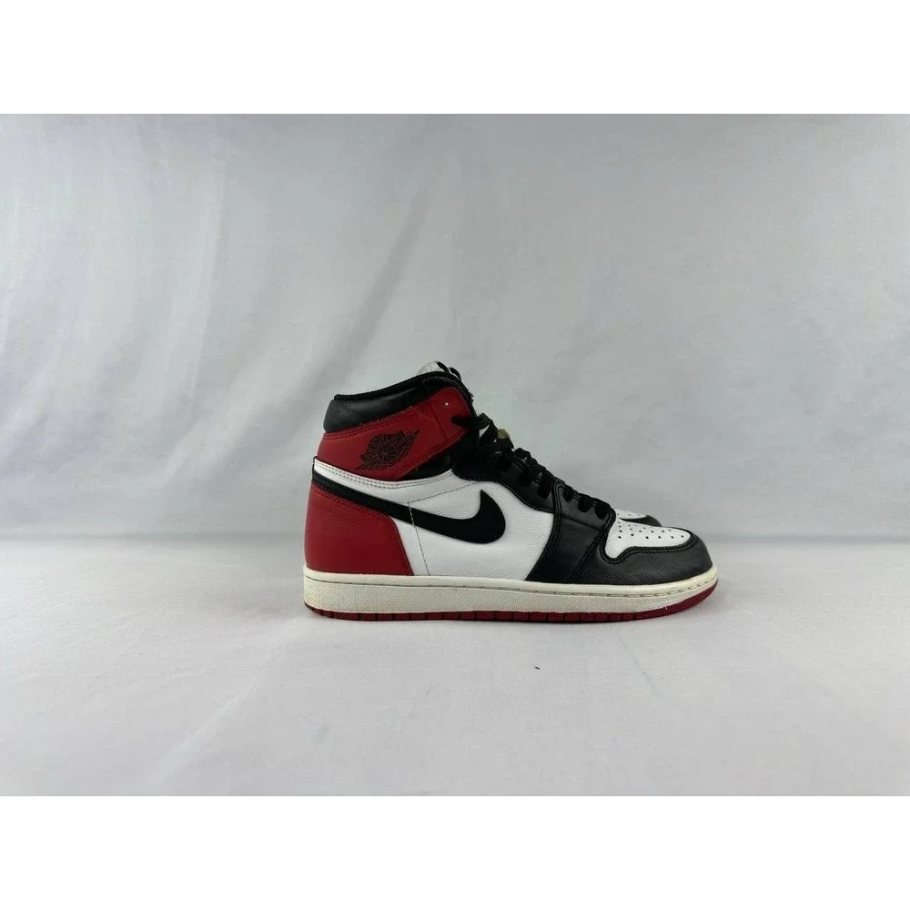 Nike Air Jordan 1 Retro High OG 'Black Toe' 2016 Men's 555088-125 Size 8